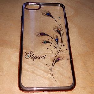 Brand New Elegant iPhone 7/8 Clear Case Rose Gold
